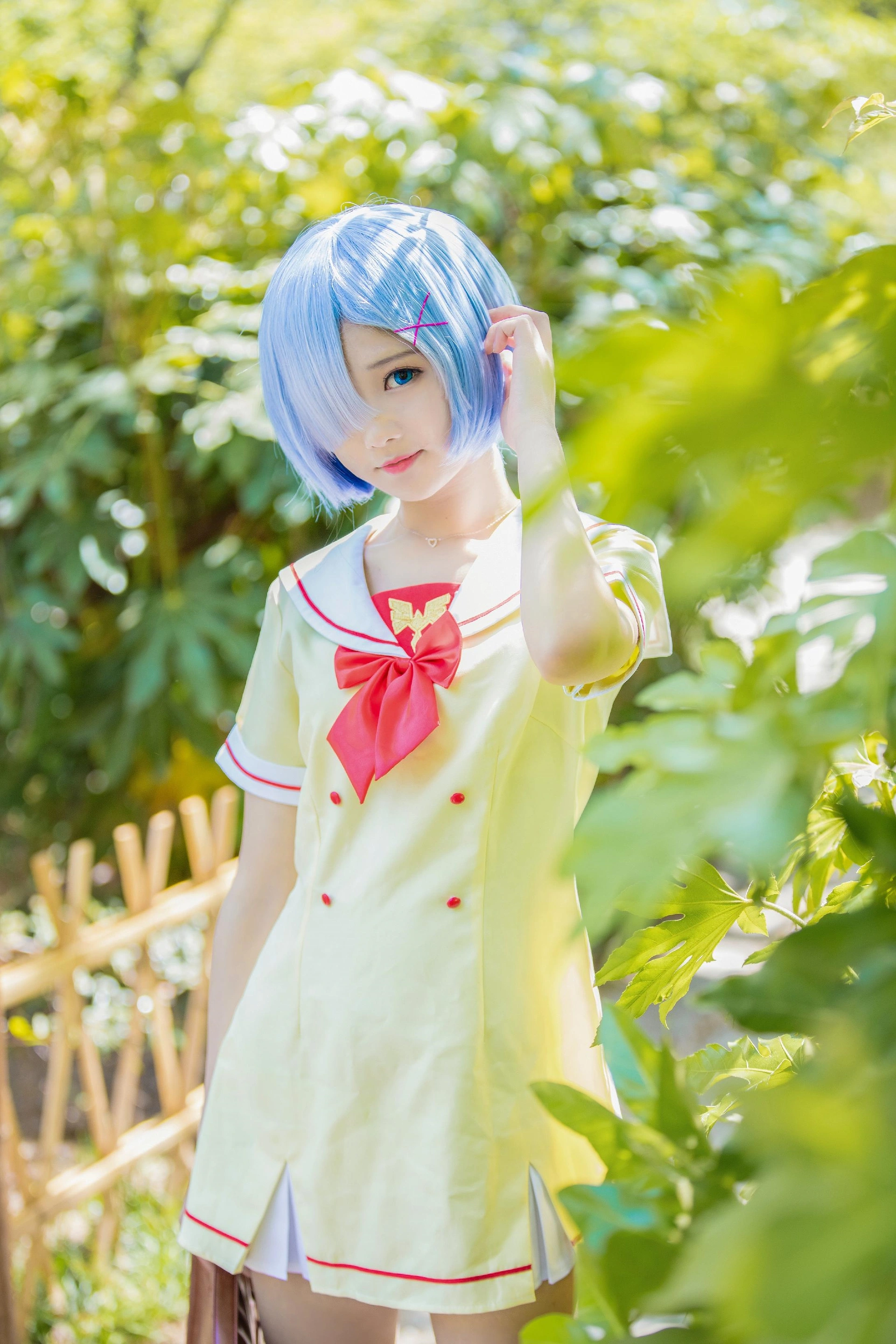 羽天Shine - NO.23 RE从零开始的异世界生活 COS JK蕾姆2 1