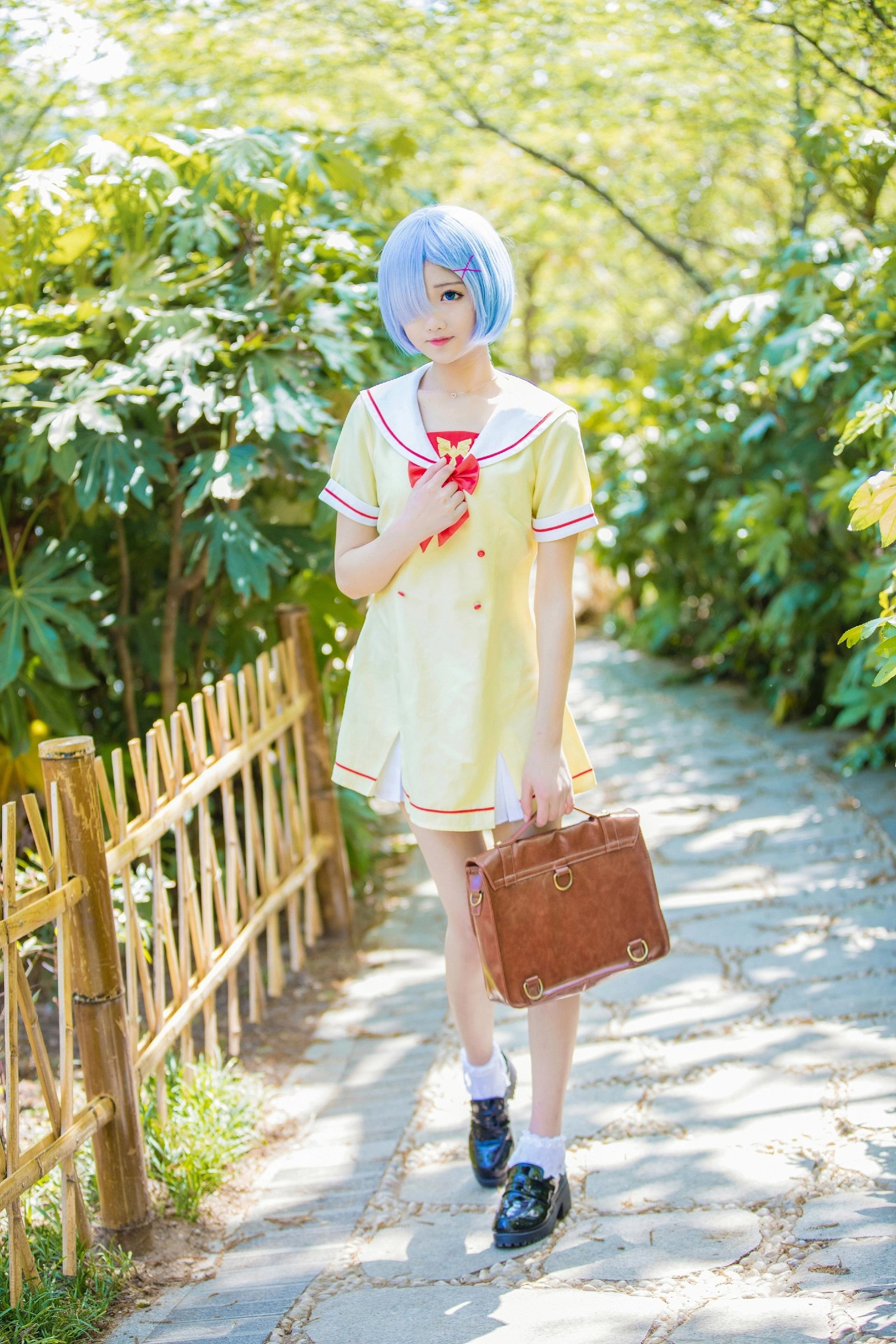 羽天Shine - NO.23 RE从零开始的异世界生活 COS JK蕾姆2 3