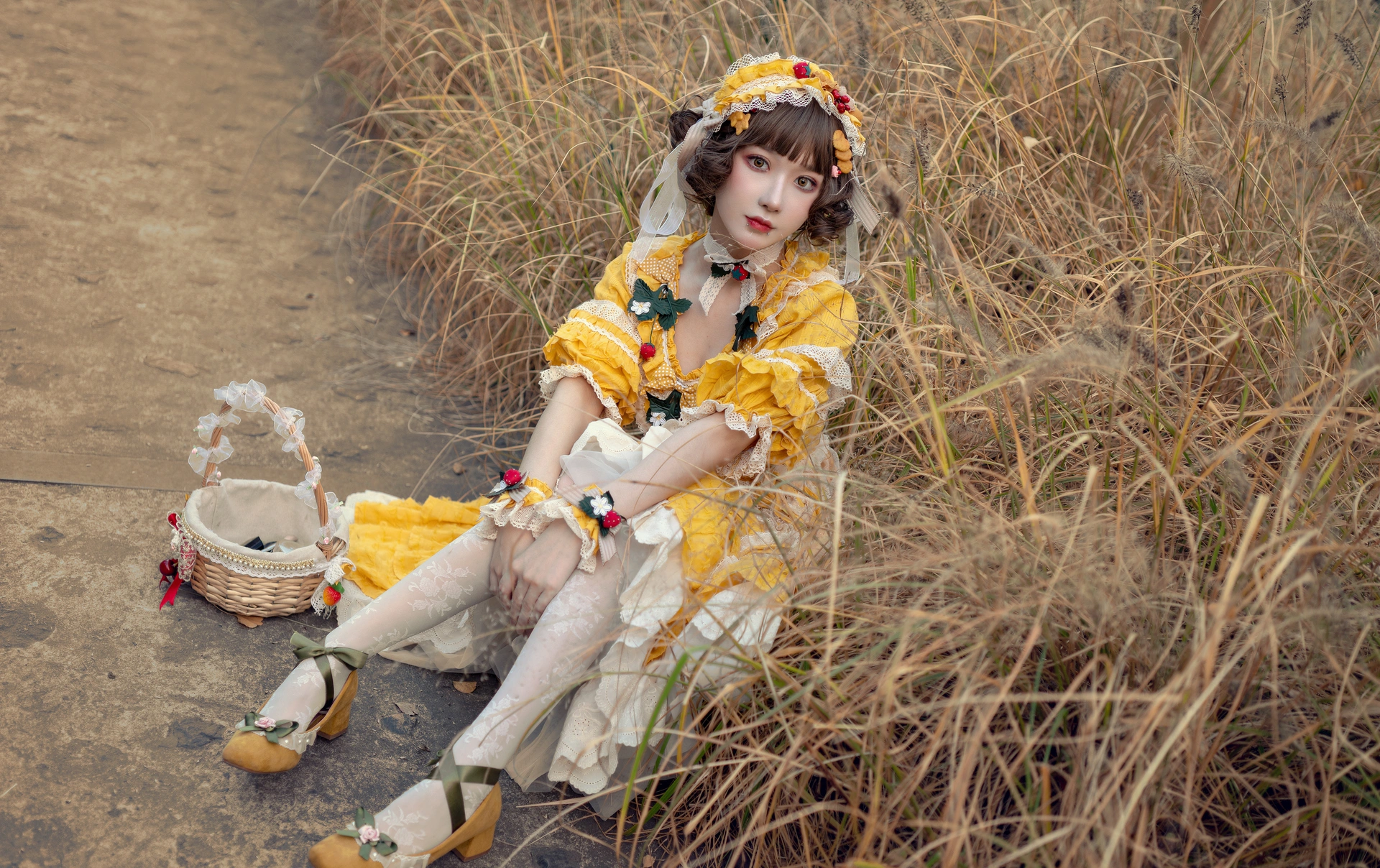 阿包也是兔娘 - NO.04 lolita黄裙 1